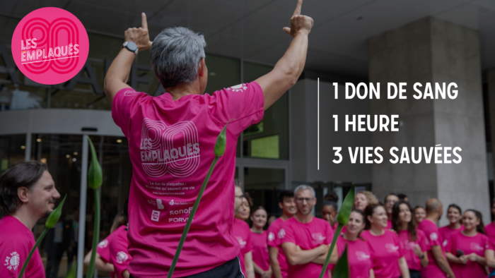 Soutenez le don de sang